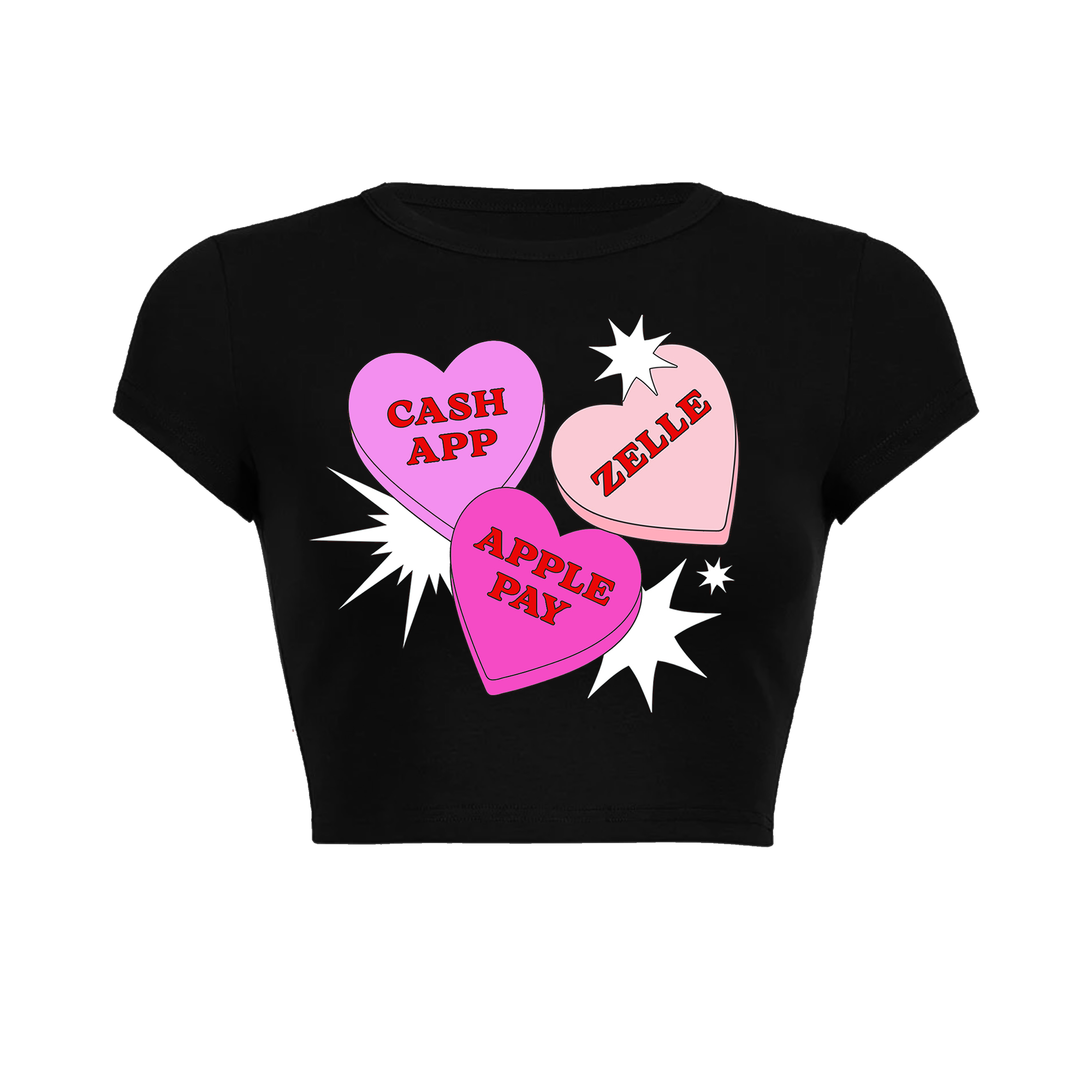 SAFE FUN SHOW SOME LOVE LIMITED BABY TEE (BLK)